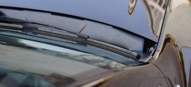 Жабо на Рено Дастер, установка без скотча, купить для duster на скотче, артикул