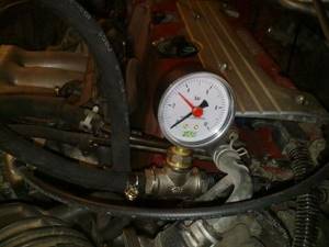 Проверка давления в топливной рампе на всех автомобилях ВАЗ
