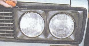 Замена всех ламп в передней фаре на ВАЗ 2104, ВАЗ 2105, ВАЗ 2107