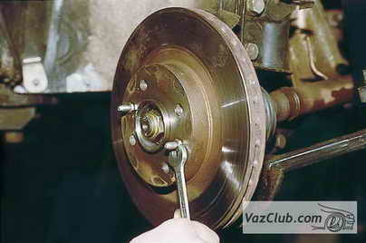 Замена тормозных дисков на ВАЗ 2110, ВАЗ 2111, ВАЗ 2112
