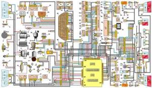 Схема ВАЗ-2110 инжектора с 8 клапанами – какие неисправности помогает найти?