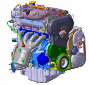 Какой двигатель на Лада Веста 1.6 и 1.8 (СВ Кросс) ?