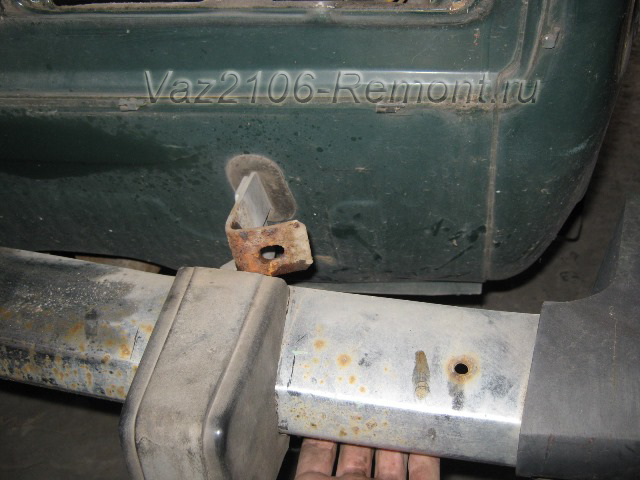 Замена заднего бампера на ВАЗ 2106