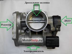 Замена дроссельной заслонки на приоре