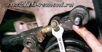 Замена рулевых наконечников на ВАЗ 2110, ВАЗ 2111, ВАЗ 2112