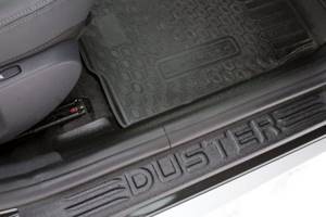 Пороги и накладки на Рено Дастер: установка, duster, какие купить, чистые штаны