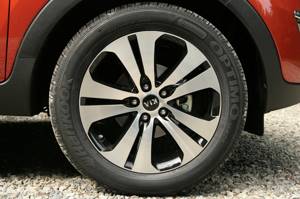 Размер колес Киа Спортейдж 3, шины и диски, обзор