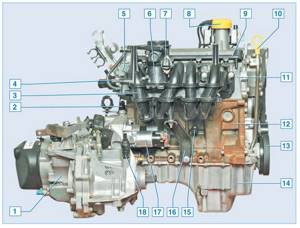 Двигатель К7М (k7m) 1.6 Рено: характеристики, обслуживание, масло, проблемы, ресурс